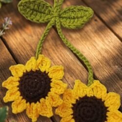 Crochet pattern sunflower